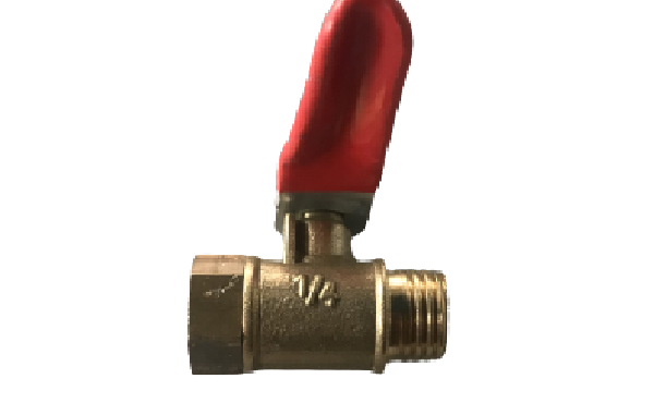 Copper ball valve for EPS machine