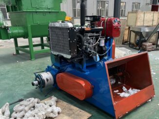 EPS foam melting machine