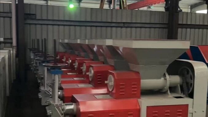EPS pelletizor - Foam recycling machine
