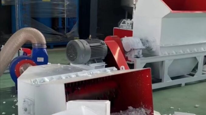 foam crusher machine