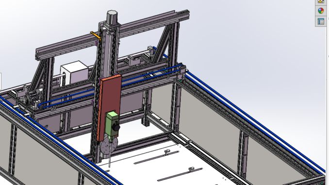 CNC foam router machine